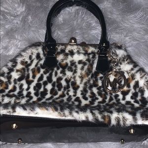 Cheetah Prink Michael Kors Purse